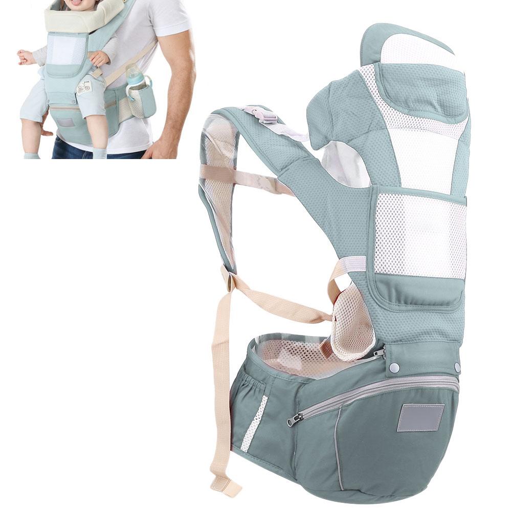 Infant Hipseat Multifunction Ergonomic Baby Wrap Breathable Newborn Front Facing Carrier#3
