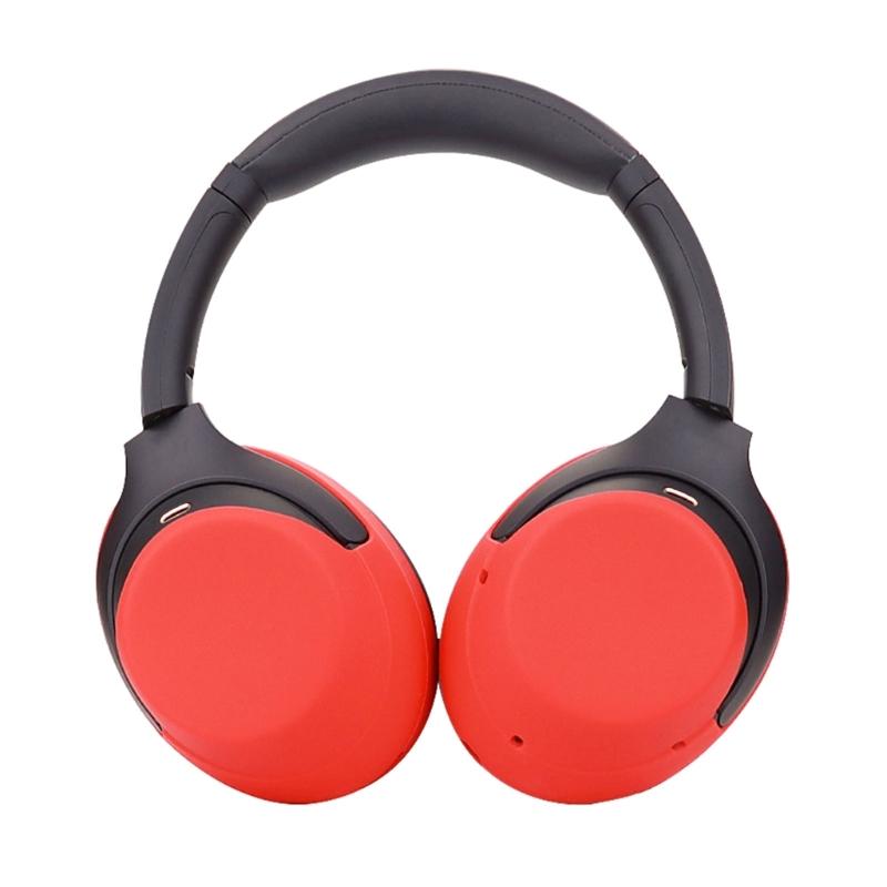 Thick Silicone Case Cover for WH1000XM4 Headset Prevent Scratches and Collision Protector for Outdoor Activities