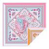 Aurora Aries Mulberry Silk Square Scarf
