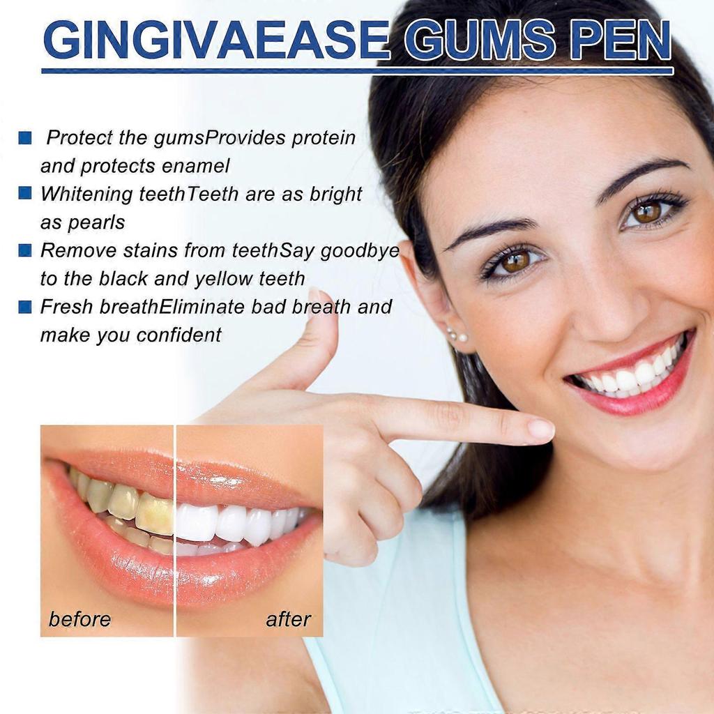 Eelhoe Gum Repair Pen Cleans Tooth Stains, Cares For Gums, Freshens Breath And Beautifies Teeth