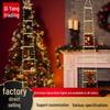 LED Snowman Christmas Fairy Lights: Indoor/Outdoor Decorative Climbing Ladder Ornaments