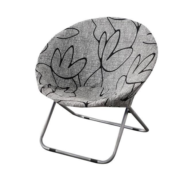 

Жаккардовый чехол на стул Moon, эластичный круглый чехол на стул с блюдцем, моющийся, защитный чехол для отдыха, чехол для жизни, дома, кемпинга, 6 цветов Universal Size