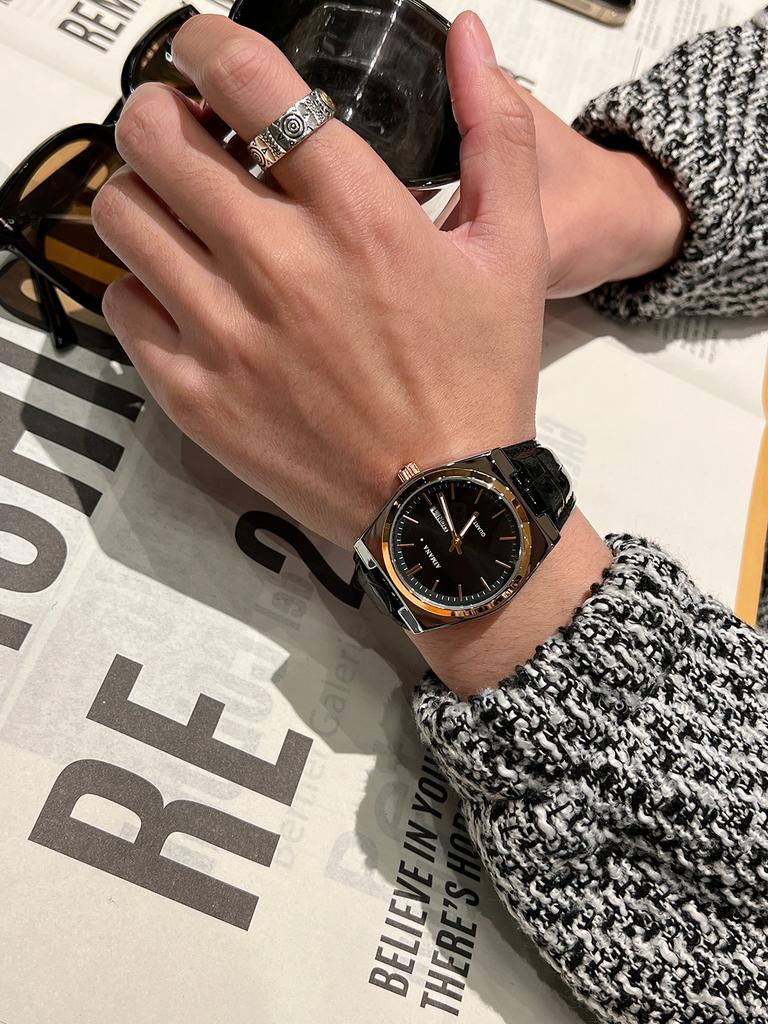 Unisex Luxusuhr Elegante Quarzarmbanduhr für Männer und Frauen Stilvolle Uhr