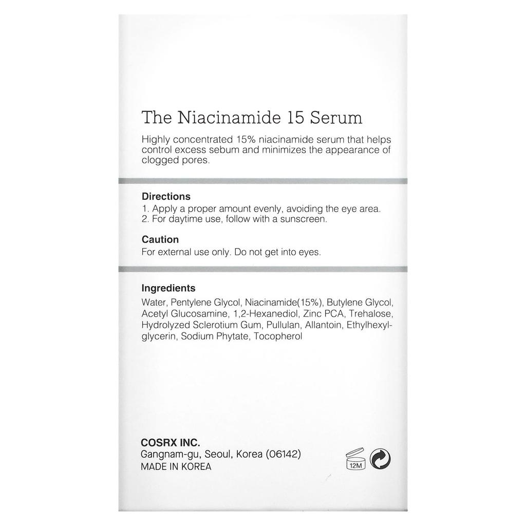 Niacinamide 15 Serum, 20Ml (0.67Fl Oz)