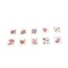 Waterproof Men Tatouage Temporaire Black Rose Body Art Stickers Women Tattoo Decals Flowers Temporary Tattoo Fake Tattoo