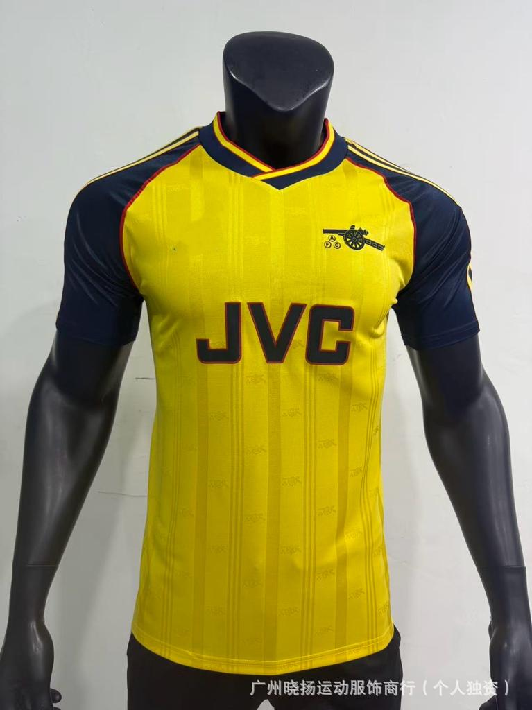 Vintage football jersey Manchester United Arsenal Chelsea Real Madrid short-sleeved jersey