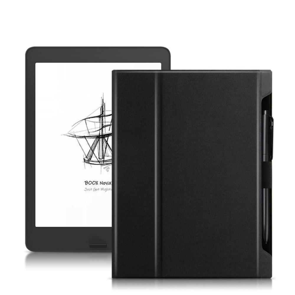 Faltbare Folio-Hülle Klebe-Typ Rückseitenabdeckung E-Reader-Hülle für Onyx BOOX Nova 3Color/3/2/1/Air