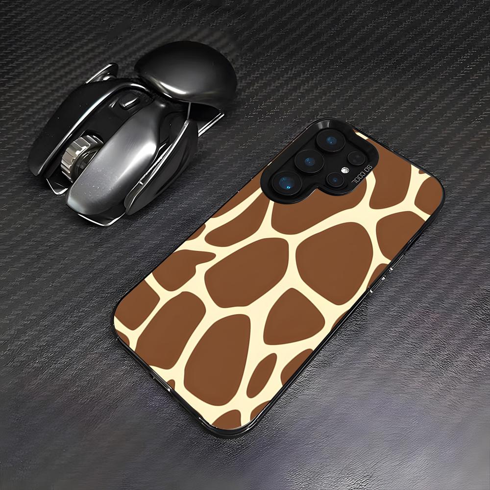 Cute Giraffe Phone Case For Samsung S26 S25 Plus S20 S20 Plus S22 Ultra S23 FE S21 Plus S21 Ultra Colorful Cover