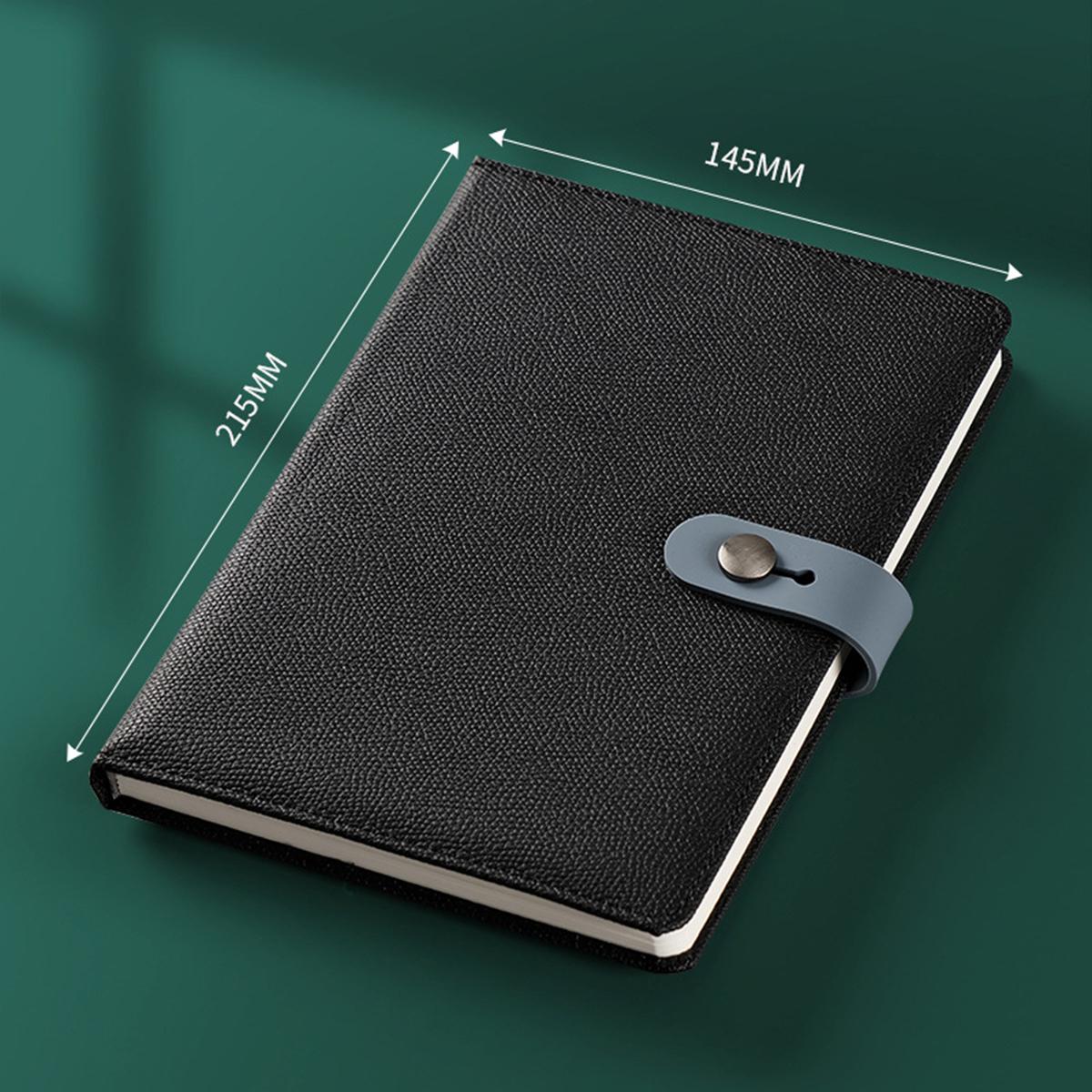 

Тетрадь для школьников из толстой кожи формата А5, офисный блокнот с пряжкой, книга для записей деловых встреч, журнал путешествий, дневник, 100 листов, 200 страниц A5