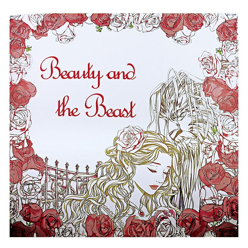 

1PC Enchanted Forest Decompression Coloring Book Adult Large Size Doodle Drawing Hand-painted Coloring Book 25cm*25cm