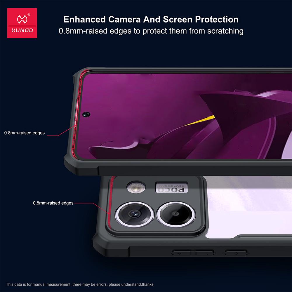 Xunddi Poco M7 Pro Protective Case - Drop-Proof 5G Compatible Cover