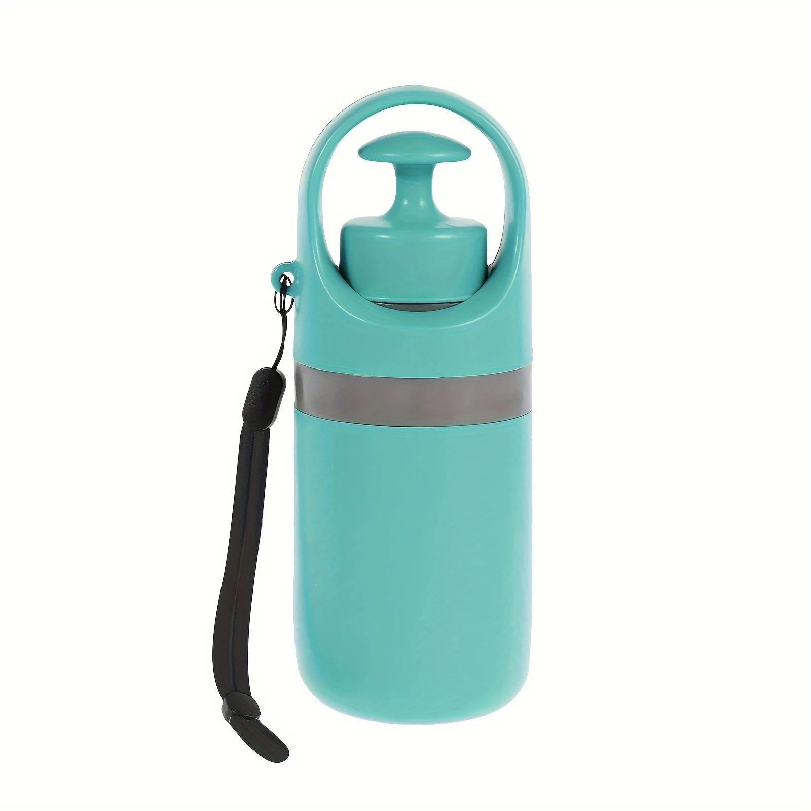 [Portable Poop Scooper with Bags] Teal Claw Design Portable Dog Poop Scooper with Bag Dispenser - Durable Plastic