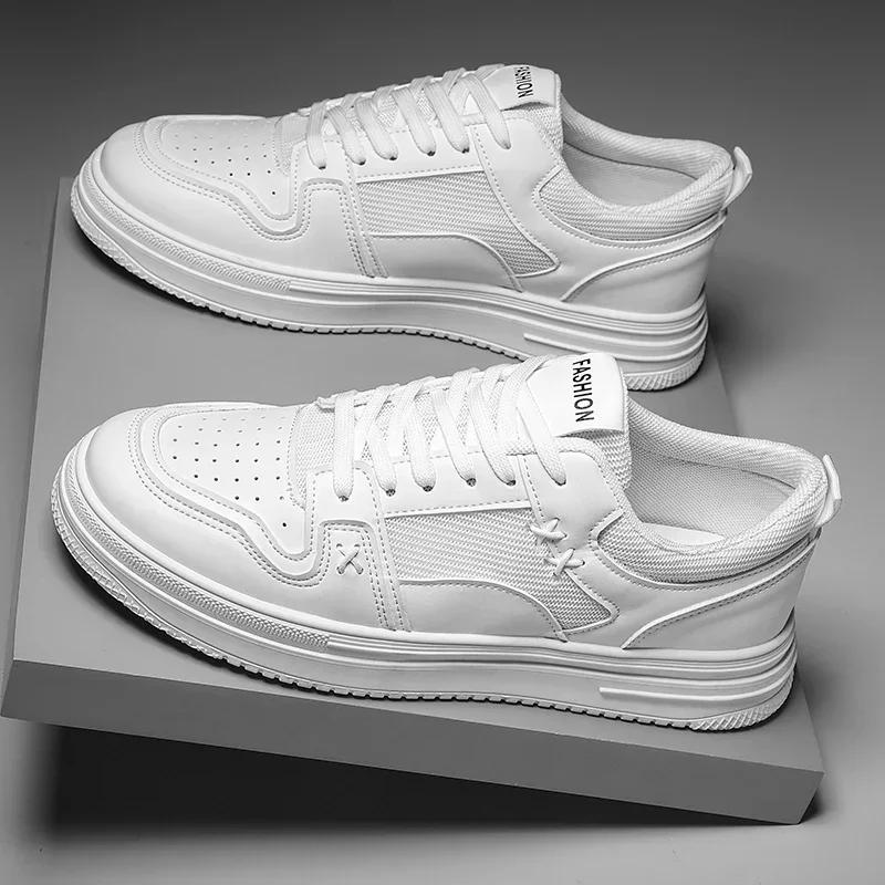 new men's comfortable outdoor sports shoes summer mesh shoes summer mesh breathable small white shoes board shoes fashion shoes