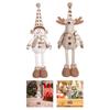 Christmas Tree Hanging Ornament Handmade Charm Hanging Doll Christmas Doll for Holiday Indoor Outdoor Home Office Party Tabletop