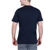 Adidas Gold Logo Printed Round Neck Sports Short Sleeve T-Shirt Men T-Shirt Dark-Blue HE4790