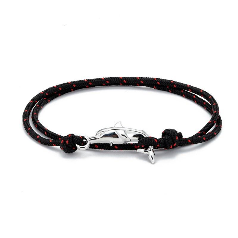 Little Fresh Dolphin Couple Bracelet Multi-Circle Adjustment Jewelry Ocean Series