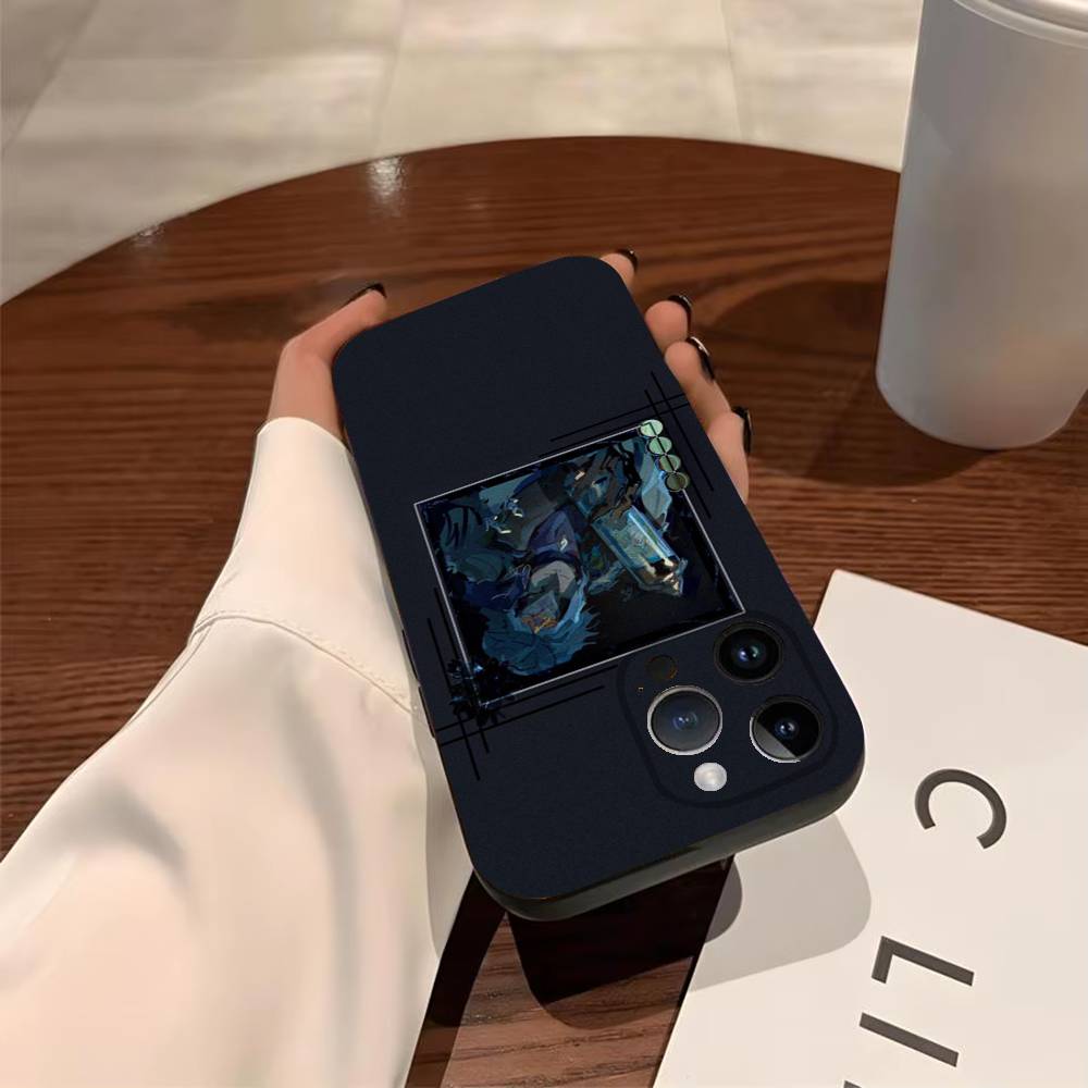 G-Genshin Impact D-Dottore Phone Case For iPhone 17,16,15,14,13,12,11,Pro,Max,Plus Shockproof Cover