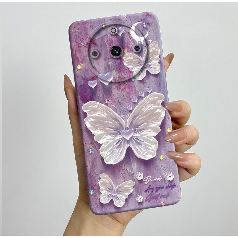 For Realme 11 Pro+ Case RMX3740 RMX3741 Soft Silicone Flowers Back Cover For Realme 11 Pro Plus ProPlus Shockproof Phone Cases