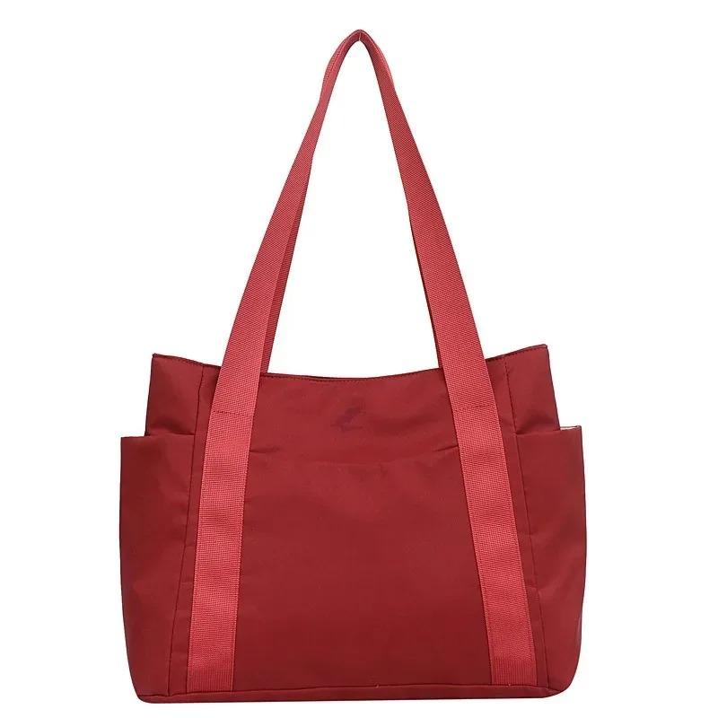 Women's Casual Tote Bag, Zipper Closure, Multiple Pockets, Daily Commuting Bag, Women's Shoulder Bag, Travel Handbag