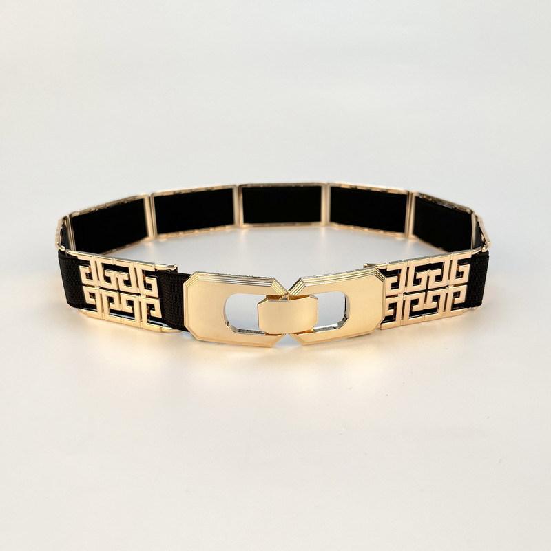 

Европейская и американская мода Эластичный пояс Женская цепочка Индивидуальность с платьем Костюм Украшение Темперамент Пояс-корсет Эластичный пояс