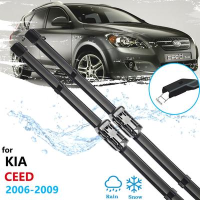 Car Wiper Blades for Kia Ceed 2006 2007 2008 2009 ED 2pcs Washer Brushes Cleaning Windscreen Windshield Windows Car