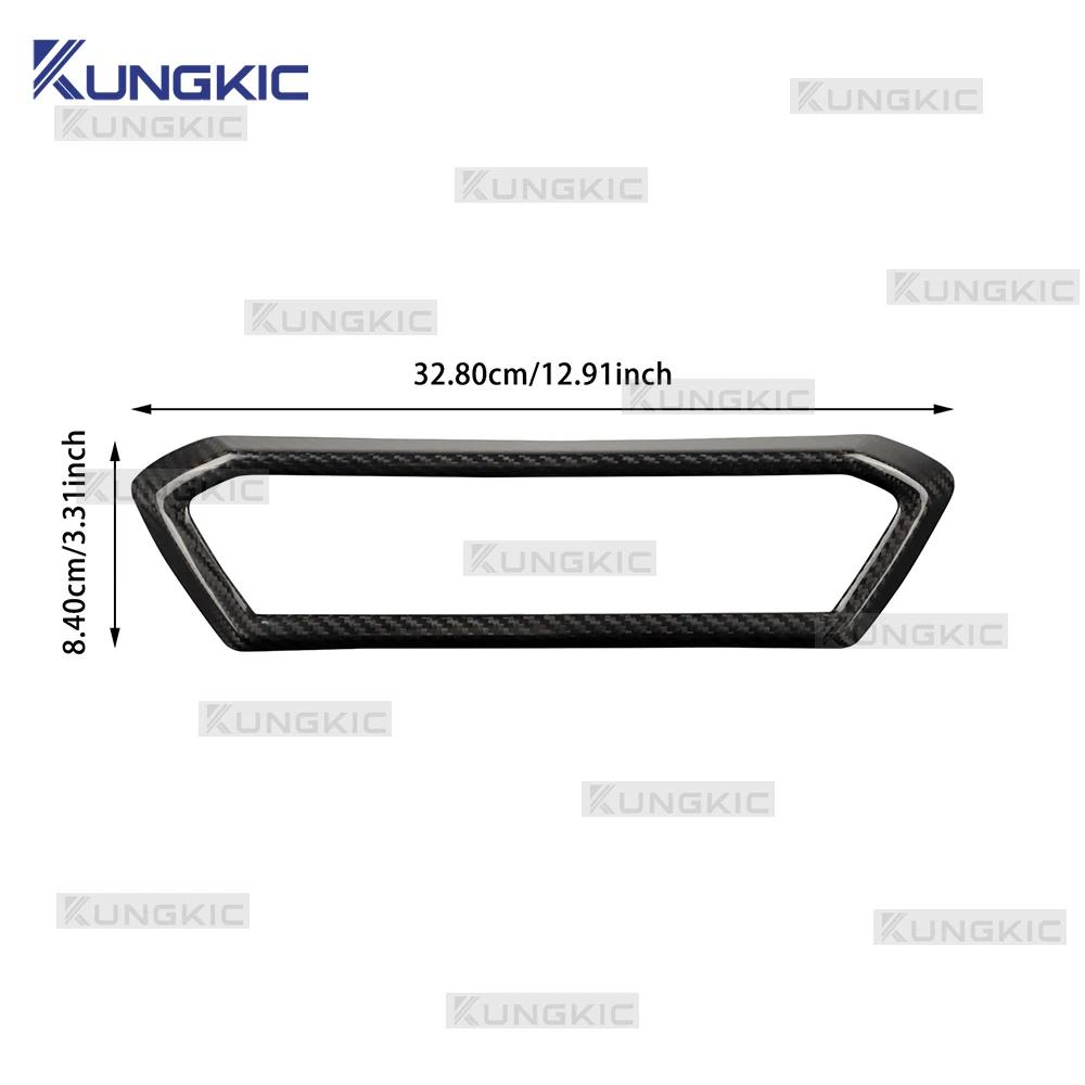 Echte Hartcarbonfaser-Verkleidung für Cupra Formentor/Cupra Leon/Seat Leon 2021 2022 2023 2024 2025 2026 Auto Mittelkonsole Lüftungsauslass