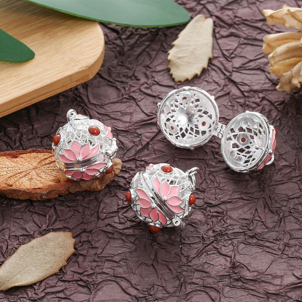 3Pcs Hollow out DIY Trinkets Accessories Copper Jewelry DIY Making Charms Car Accessories розовый/серебряный