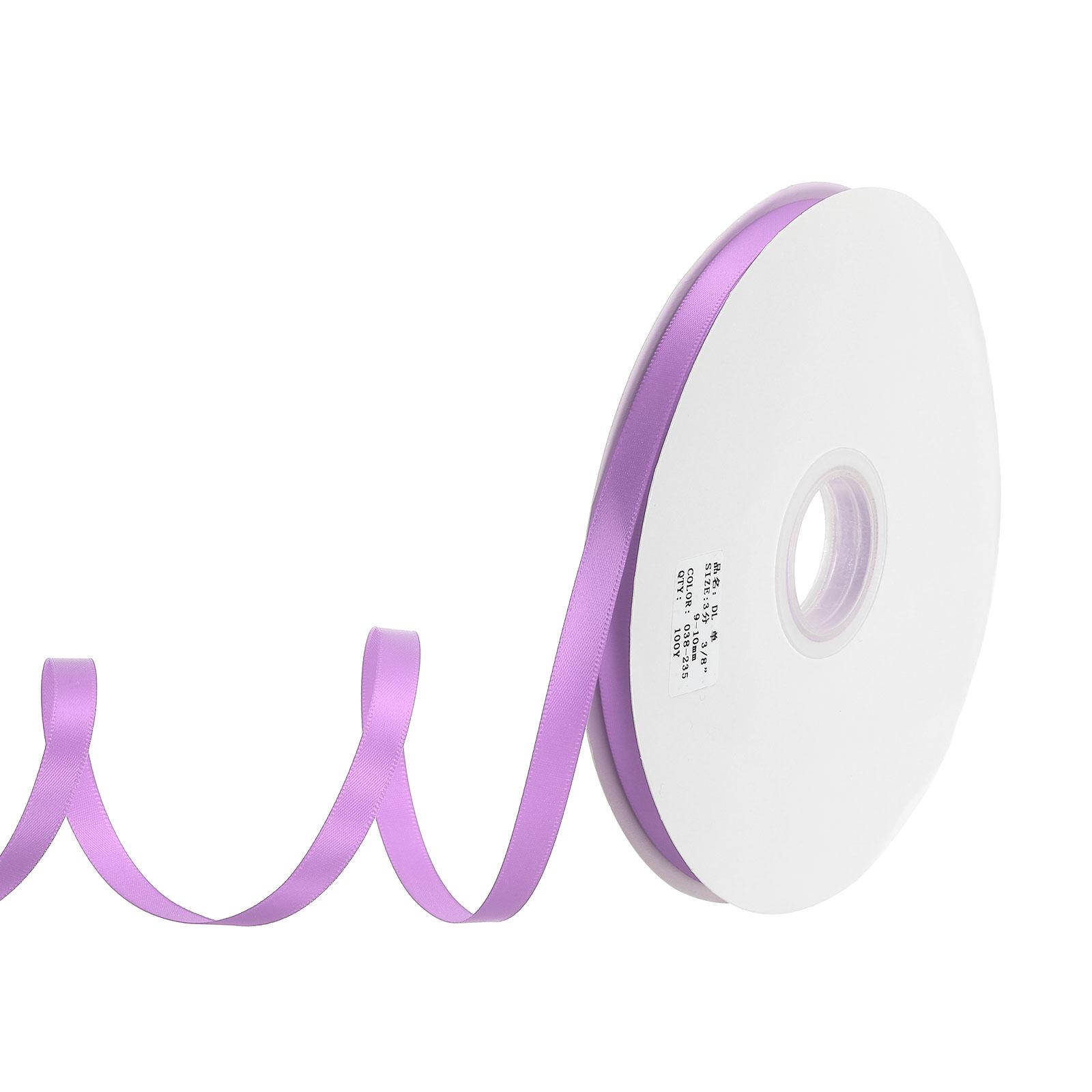 

Polyester Satin Ribbon Silk Satin Ribbons for Craft Bow Handmade Gift Wrap Party Christmas Wedding Decorative Accessories 3/8 W 100 Yards