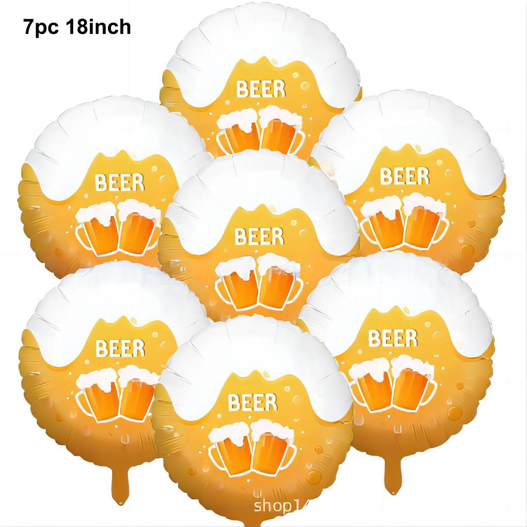 Wine Bottle Foil Balloons Beer Party Decor Banquet Birthday Party Wine Goblet Balloon Wedding Anniversary Party Decoration 5