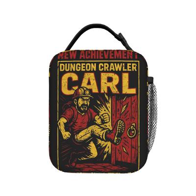 New Achievement- Dungeon Crawler Carl  Insulated Lunch Bags Reusable Thermal Bag Tote Lunch Box School  Outdoor Food Handbags
