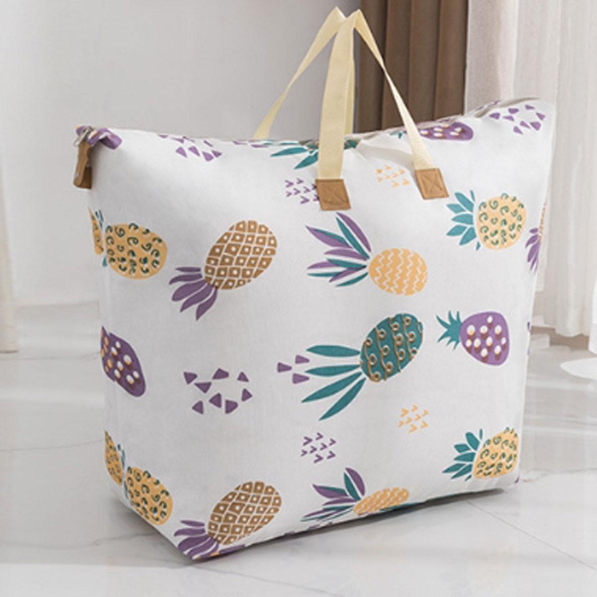 Бытовая сумка для хранения одеял утолщенная пленка водонепроницаемый контейнер для хранения сумка для перевозки одеял упаковочная и багажная сумка белый 1530₽