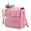 Water Cup Storage Bag Portable Crossbody Bag Waterproof Leather Adjustable Shoulder Strap Outdoor Water Bottle Storage Pocket