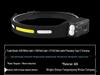 Rechargeable Silicone Adjustable COB Headlamp for Running, Cycling, and Camping