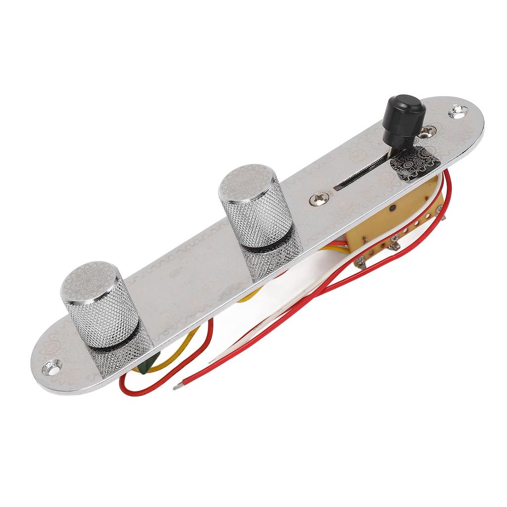 Pre Wiring Electric Guitar Control Plate Prewired Loaded Harness 3 Way Switches Knobs for