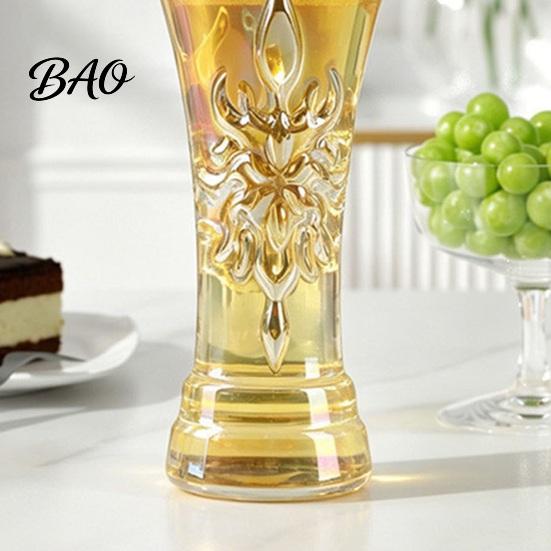 Langlebiger Bierglas-Pokalform-Weinbecher, Hitzebeständiger Krug für Craft-Bier, Transparenter Becher für Saft, Kreatives Pub-Trink-Sport-Party-Glas, Hoch Borosilikat