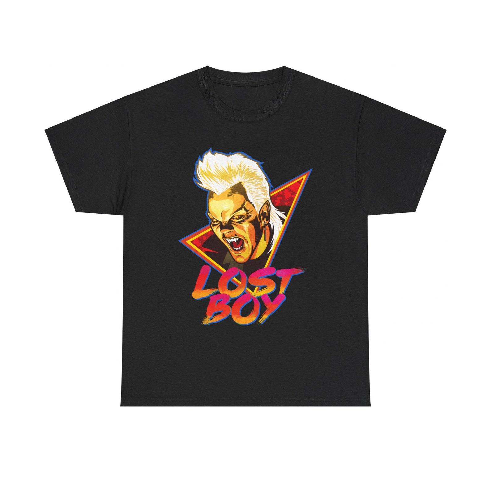 The Lost Boys Vampire Movie Logo Black Navy White T-Shirt Size S to 5XL XL