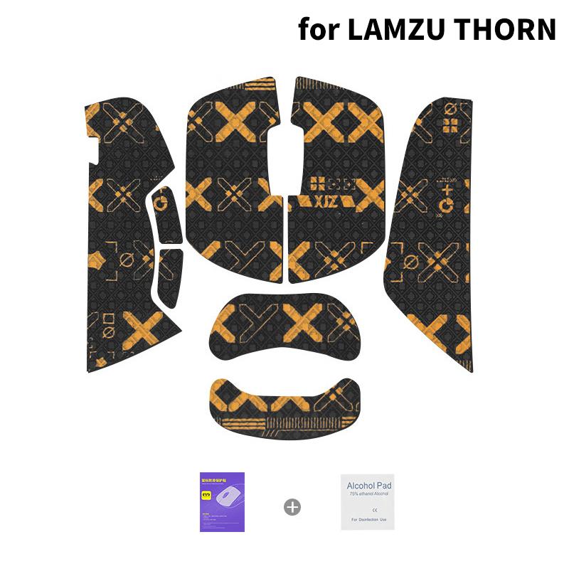Нескользящая лента для мыши, наклейка на скейт для Lamzu Thorn 4K, игровая мышь, аксессуары для настольных геймеров, противоскользящие A9