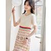 Demana Women's Printed Mulberry Silk Dress