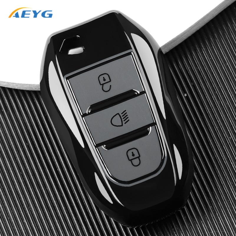 Car Remote Key Case Cover Shell Fob For Peugeot 308 408 508 2008 3008 4008 5008 For Citroen C4 C6 C3-Xr Keychain Accessories