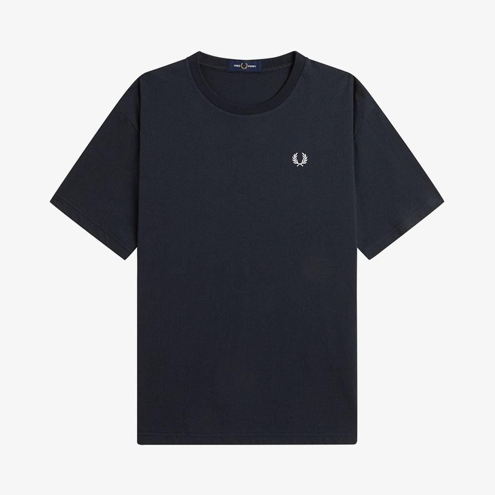 FRED PERRY [Womens] Crewneck T-Shirt - Navy Afpf2611142-311