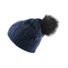 Hat Women's Winter European and American Trendy Versatile Knitted Hat Cute Hairball Outside Warm Ear Protection Ins Fashion Wool Hat