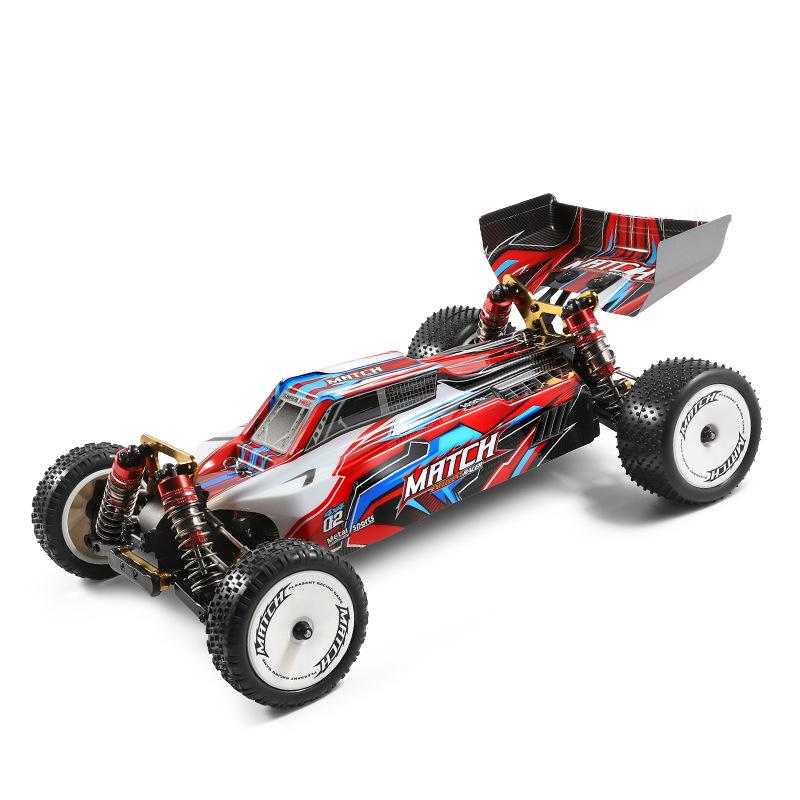 1/10 RC Car Wltoys 104001 4WD 2.4G Racing Car Remote Control Toys for Children 45km/h High Speed Vehicle Models Toys for boys