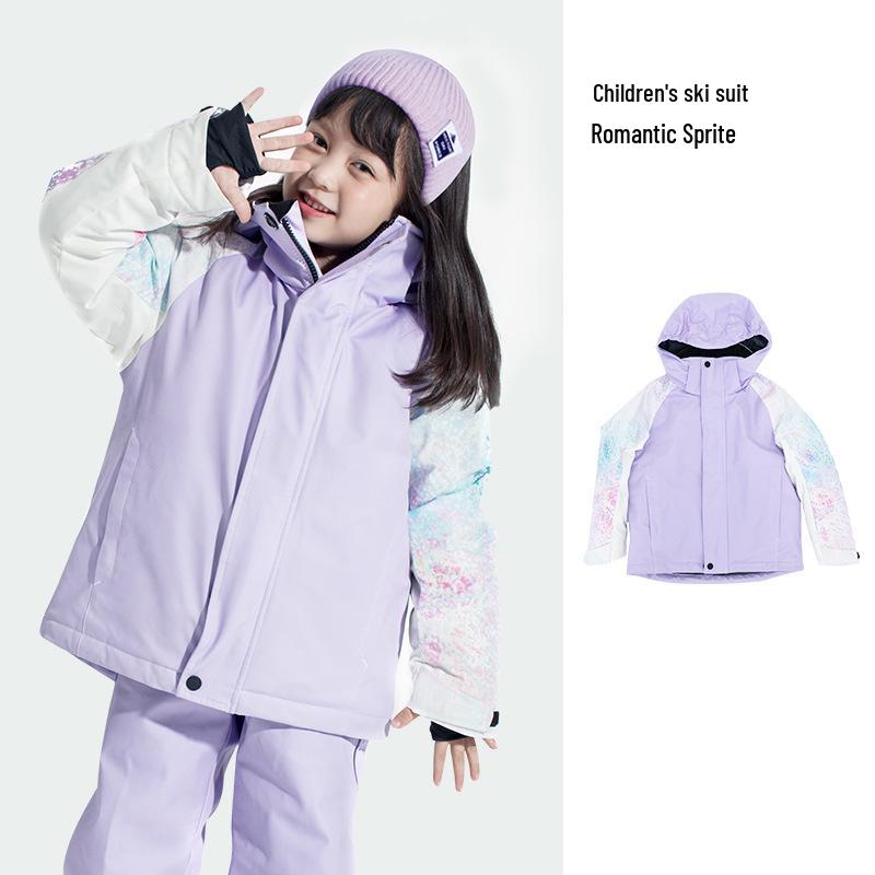 VECTOR Kids' Winter Ski Suit: Waterproof, Thickened, Cold-Proof Ski Jacket & Pants for Boys and Girls.