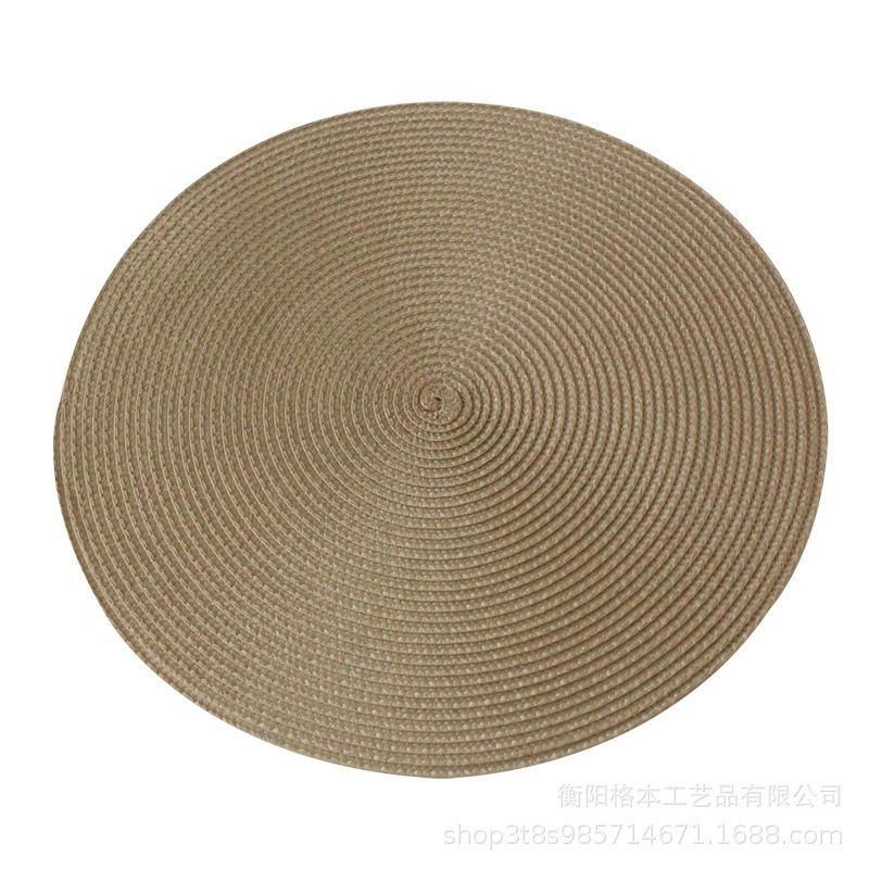 PP Placemat, Thermal Insulation Mat, Leave-in Coaster, Dining Table Mat, Decorative Mat, Hot-selling, Multi-color Optional, Modern Simplicity