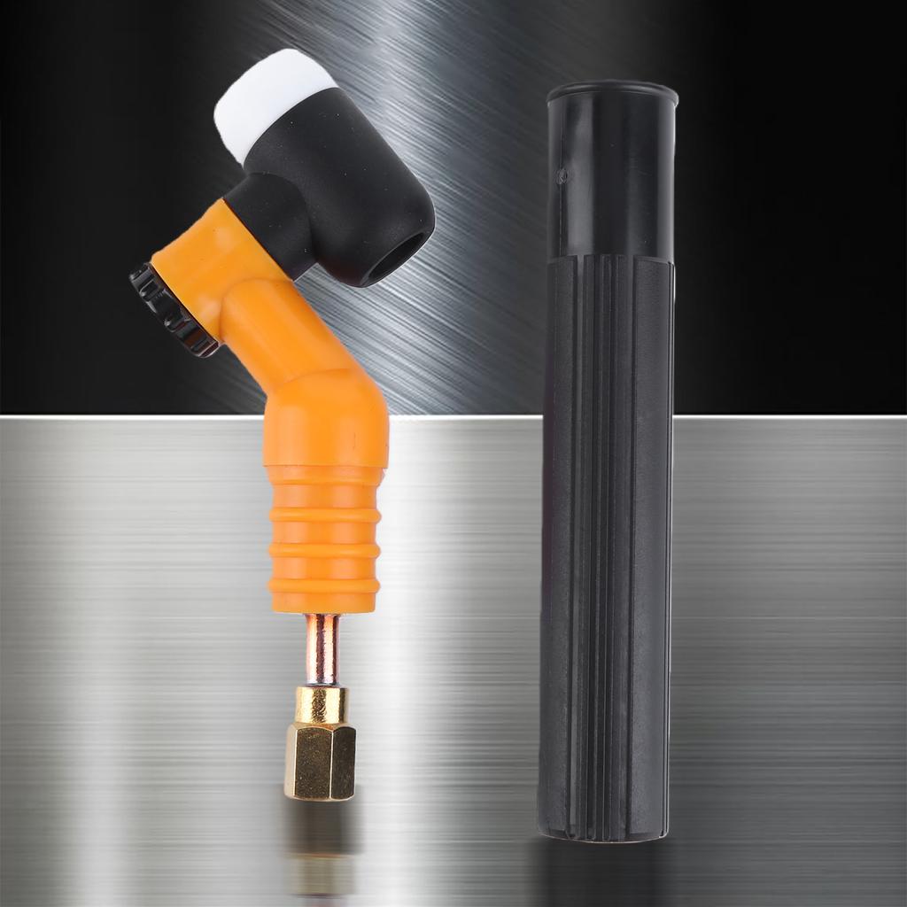 NR-17 360° Swivel Rotate Tig Torch Head with Handle TIG Welding Torch Head Body Air Cooled Swivel Neck Welding Torch Head