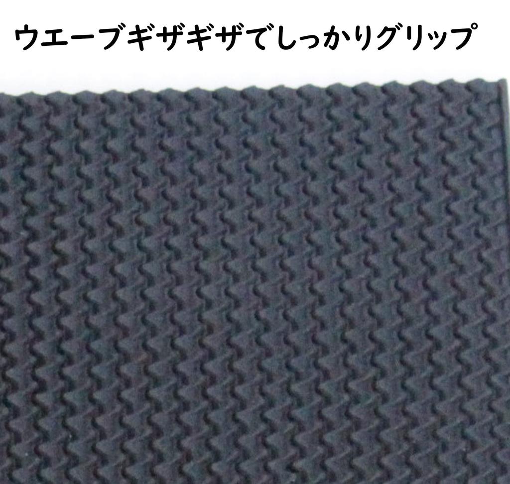 Shoe Repair, Leather Shoe Sole Repair Supplies, Flat Rubber, Easy Repair, Black, Sheet 34 x 23cm (Wave)