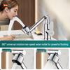 iLeddog 304 Stainless Steel Mechanical Arm Basin Faucet
