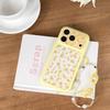 Yellow Floral Full-Screen iPhone 17/16 Pro Max/15 Pro High-End Case