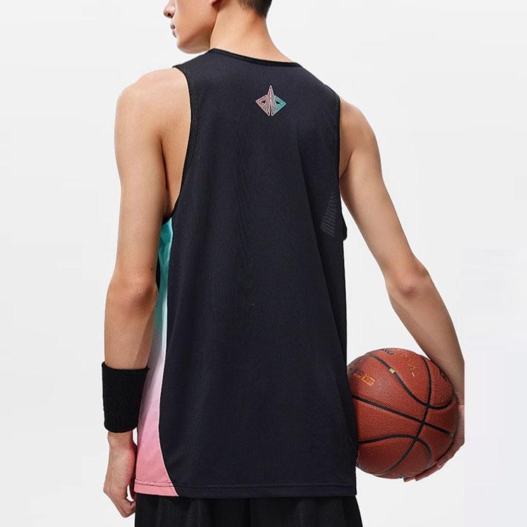 Li Ning Sports Basketball Collection Basketball Jersey Men's AVST077-2
