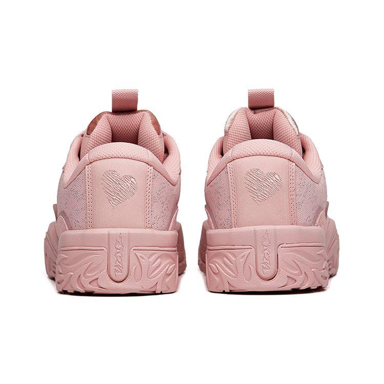 Anta Hot Height Increasing Low top Skateboard Shoes Men's Pink 912238083-6